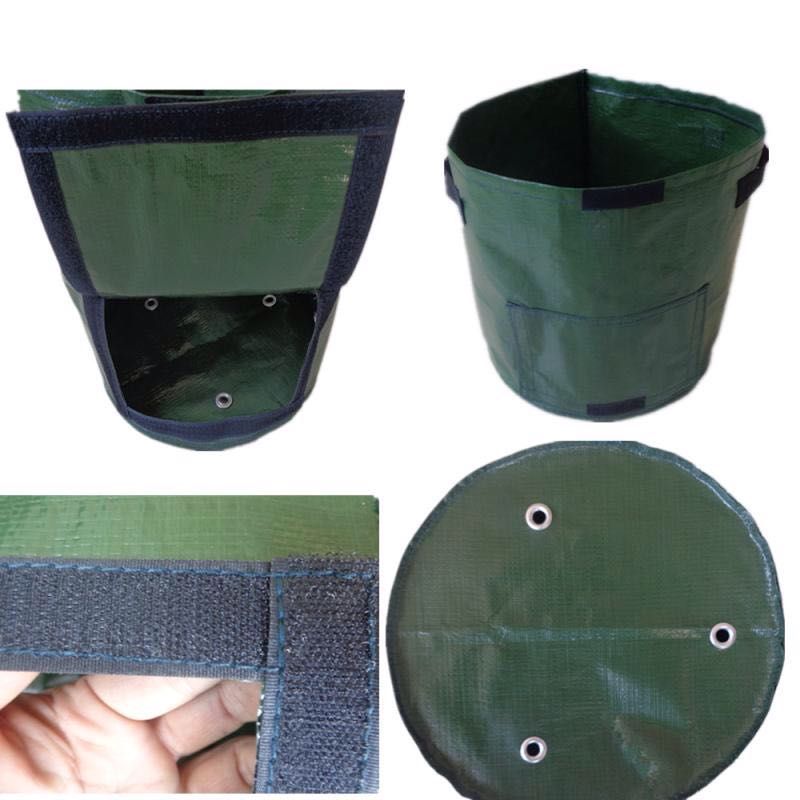 Durable Potato Grow Bag PE Vegetable Onion Plant Bag with Handle Thickened Garden Carrot Taro Peanut Growing Bag