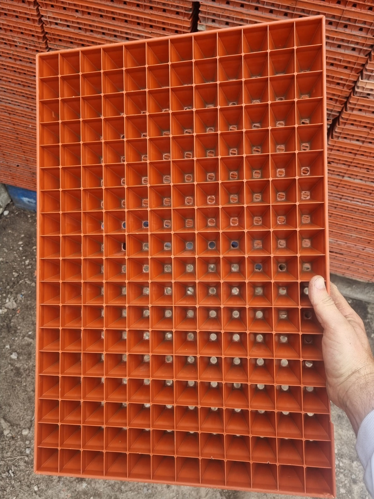 216 Cell Seed Starter Plant Tray - Plastic Reusable Long life